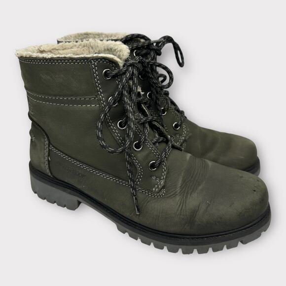 Kamik Womens size 8 Rogue Lo Snow Boot Thinsulate Waterproof Gray - Picture 1 of 11